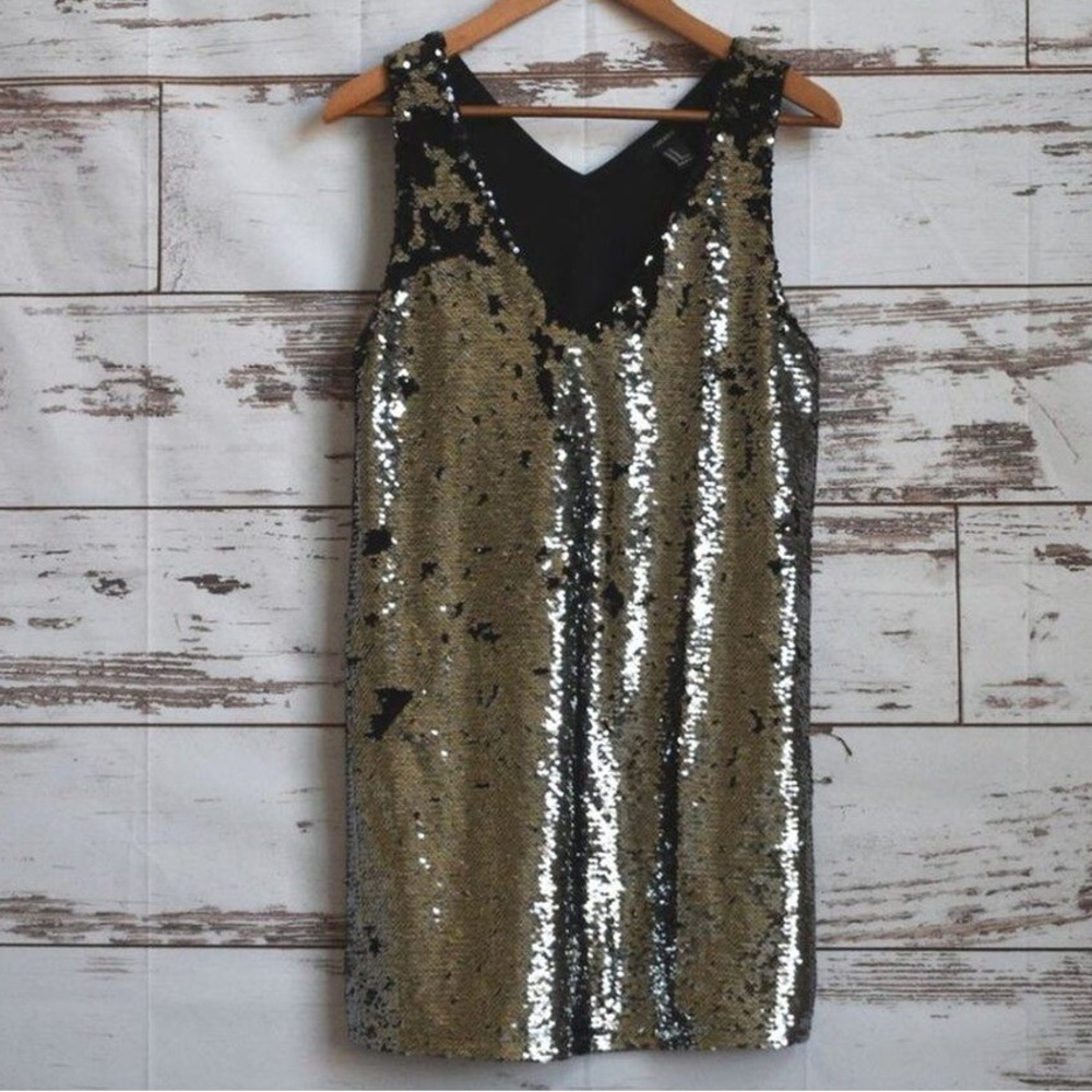 Sequin Sleeveless Dress